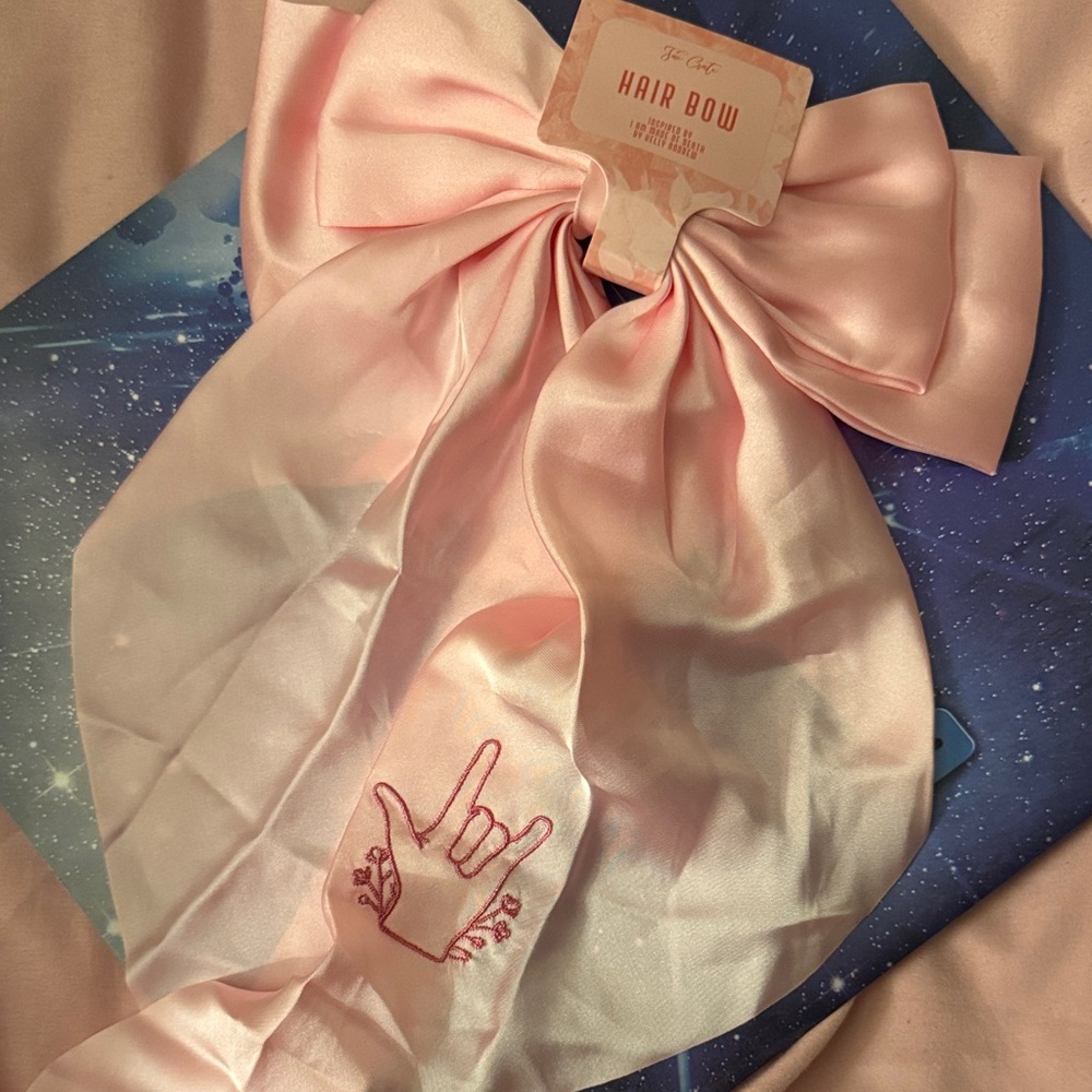 Pink Hair Bow